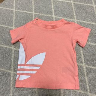 アディダス(adidas)の【美品】adidas ベビーTシャツ 80cm(Ｔシャツ)