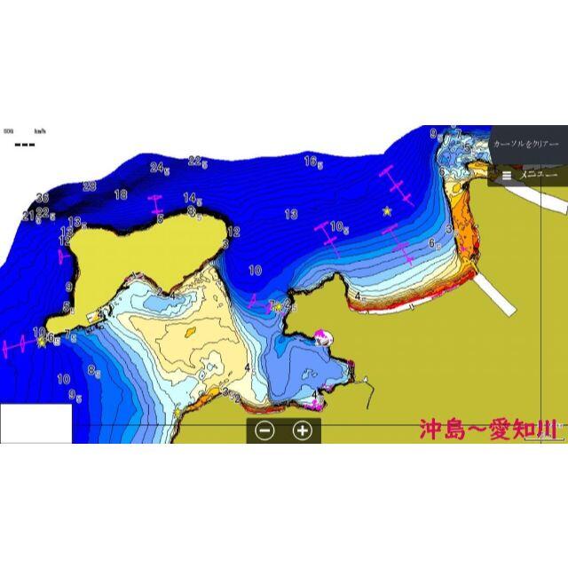 ローランス魚探用 琵琶湖北湖広域マップ AT5 データ 当季大流行 www 