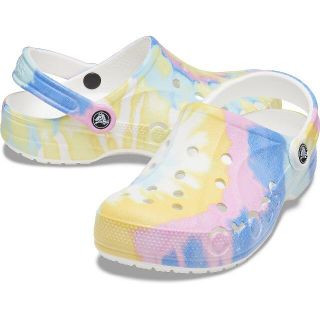 クロックス(crocs)の28cm クロックス バヤ タイダイ クロッグ ホワイト マルチ baya(サンダル)