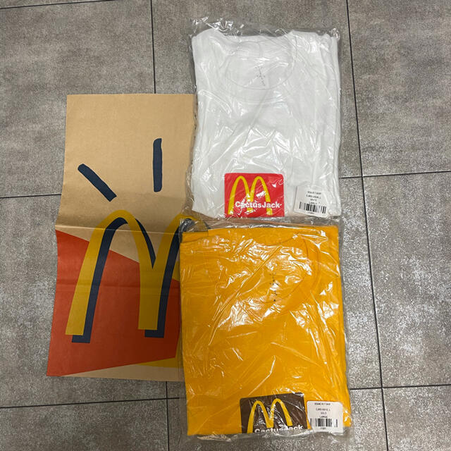 トラビススコット マクドナルド Tシャツセット