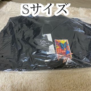 ジーユー(GU)のgu クロップドグラフィックt ブラック(Tシャツ(長袖/七分))