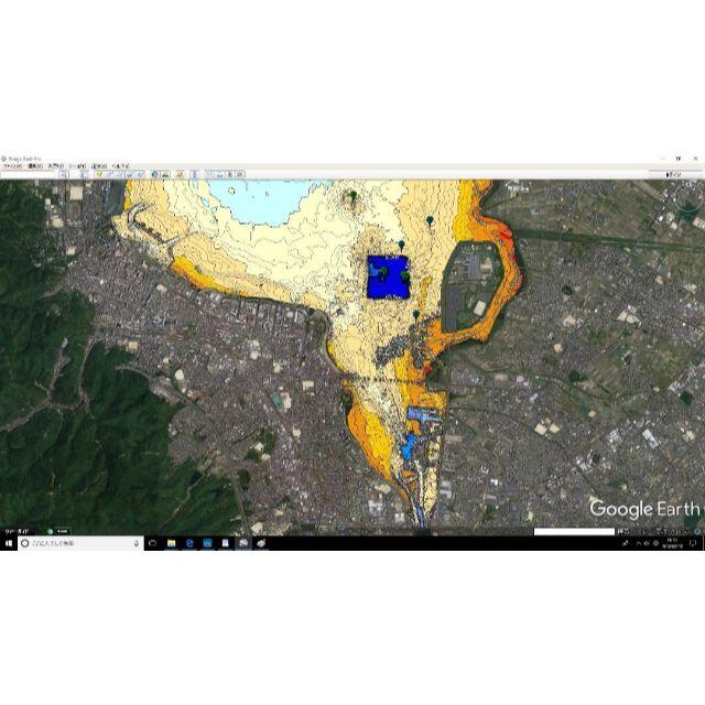 スマホ・モバイル用　GoogleEarth琵琶湖南湖全域マップ 9