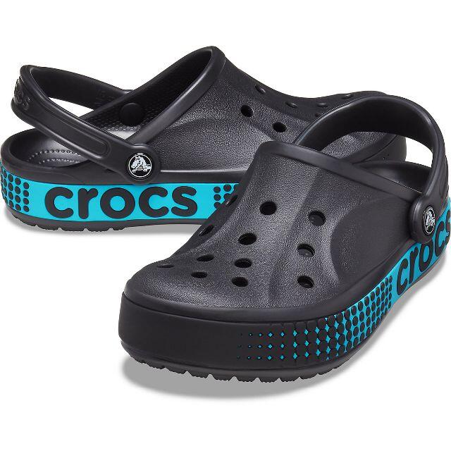 Crocs 23cm クロックス バヤバンド ロゴ モーション クロッグ ブラックの通販 By よしよし S Shop クロックスならラクマ