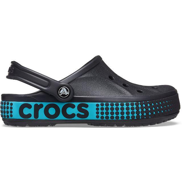 Crocs 23cm クロックス バヤバンド ロゴ モーション クロッグ ブラックの通販 By よしよし S Shop クロックスならラクマ