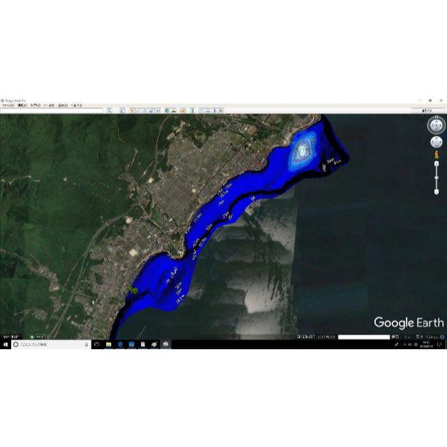 スマホ・モバイル用 GoogleEarth琵琶湖湖西広域マップの通販 by ...