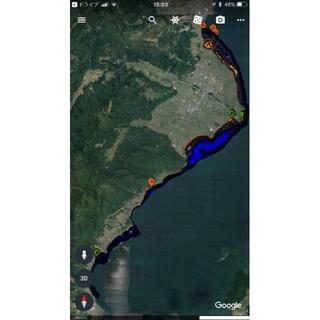 スマホ・モバイル用 GoogleEarth琵琶湖湖西広域マップの通販 by ...
