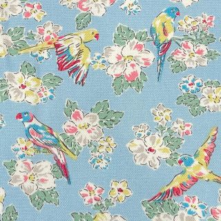 キャスキッドソン(Cath Kidston)の140)新柄入荷　キャスキッドソン　帆布生地 140cmx50cm 新品(生地/糸)