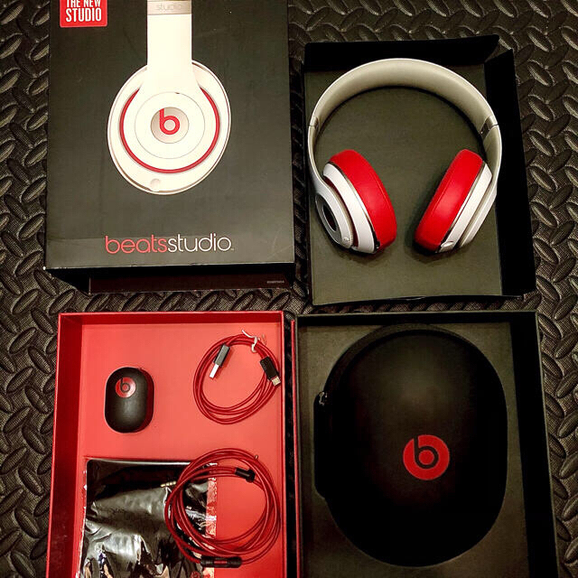 先着❗️美品Beats by Dr Dre BT OV STUDIO V2白 2