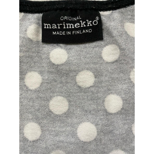 marimekko(マリメッコ)のマリメッコ　タンクトップ　水玉　Aライン レディースのトップス(タンクトップ)の商品写真