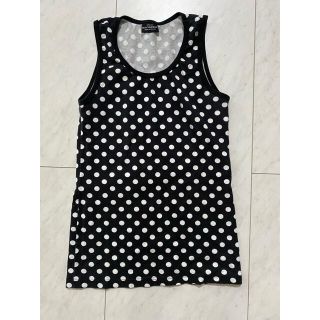 マリメッコ(marimekko)のマリメッコ　タンクトップ　水玉　Aライン(タンクトップ)