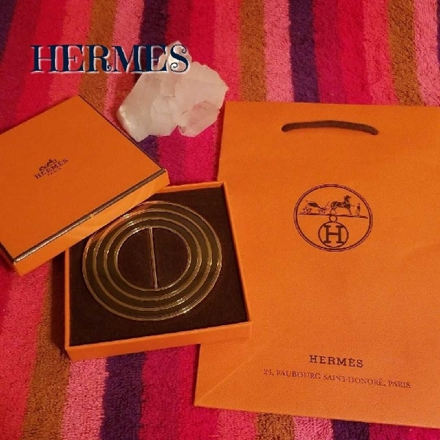 未使用 レア 稀少 HERMES エルメス スカーフ アクセサリー - バンダナ
