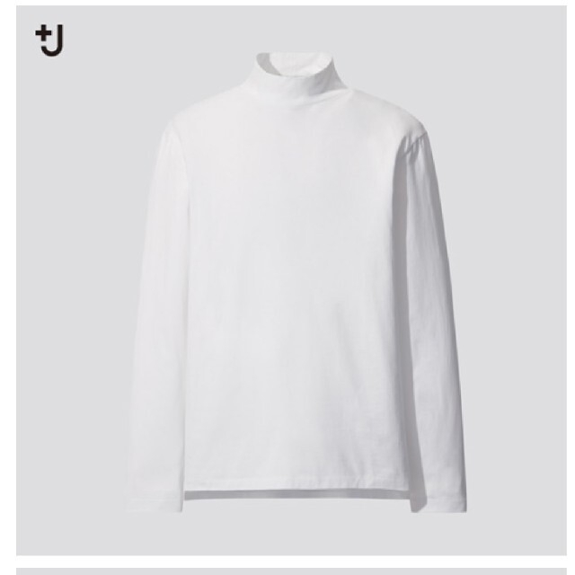 UNIQLO(ユニクロ)のユニクロ ＋J  ジル・サンダー  カットソー 白 メンズのトップス(Tシャツ/カットソー(七分/長袖))の商品写真