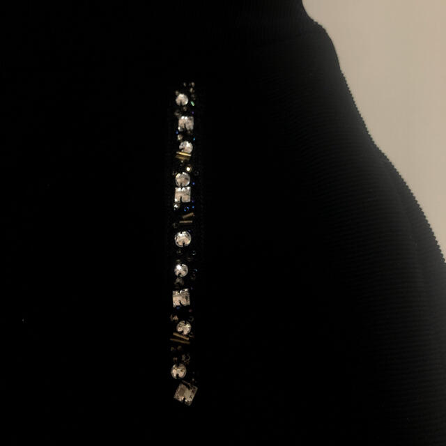 QUEENS COURT(クイーンズコート)の新品 未使用品☆QUEENS COURT☆シンプルタイトスカート/ブラック レディースのスカート(ひざ丈スカート)の商品写真