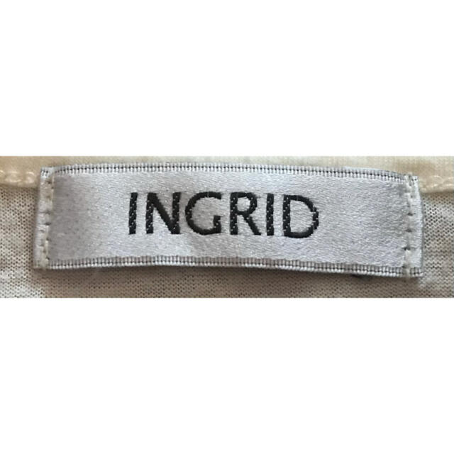 INGRID(イングリッド)のINGRID イングリッド　カットソー レディースのトップス(カットソー(長袖/七分))の商品写真