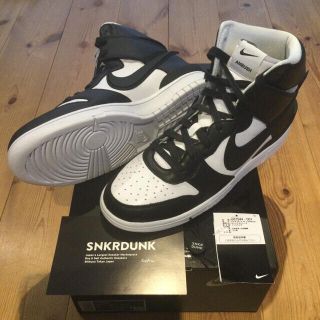 アンブッシュ(AMBUSH)のNike ambush dunk hi 白黒　ファーストカラー　28.5 新品(スニーカー)