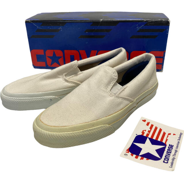90s CONVERSE SKIDGRIP USA sコンバース スリッポン - www.glycoala.com