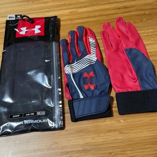 アンダーアーマー(UNDER ARMOUR)のバッティンググローブ  手袋　アンダーアーマー (グローブ)