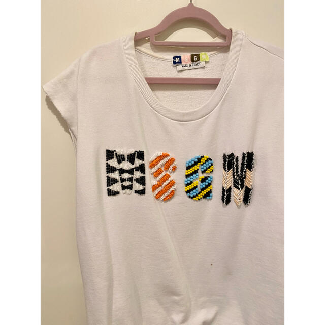 MSGM(エムエスジイエム)のやな様、MSGMロゴトップス レディースのトップス(Tシャツ(半袖/袖なし))の商品写真