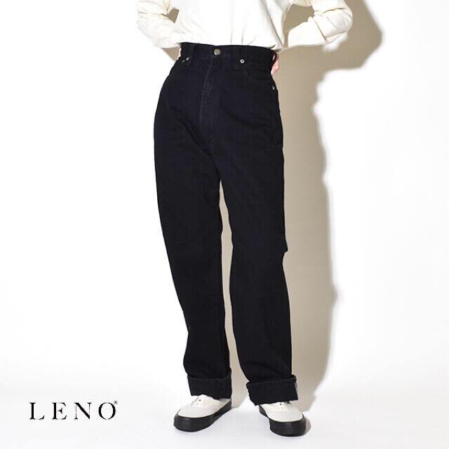 YAECA(ヤエカ)のLeno&co LOOSE TAPERED JEANS  未使用 レディースのパンツ(デニム/ジーンズ)の商品写真