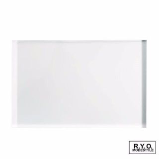 アクリルステージ 厚さ15mm　350ｘ230ｘH15mm 　透明(小物入れ)