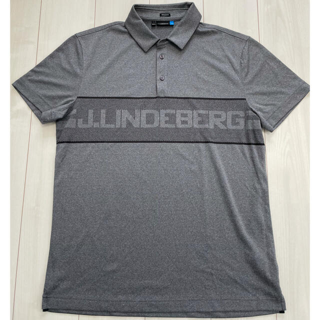 J.LINDEBERG(ジェイリンドバーグ)の J.LINDEBERG ゴルフウェア メンズ 半袖ポロシャツ メンズのトップス(ポロシャツ)の商品写真