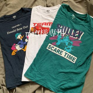 ユニクロ(UNIQLO)のmoff様専用　ユニクロ　ディズニー　Tシャツ　セット(Tシャツ/カットソー)