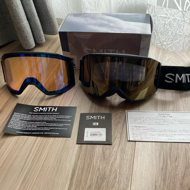 SMITH(スミス)のSMITH SQUAD MAG BLACK スミス　スカットマグ スポーツ/アウトドアのスノーボード(アクセサリー)の商品写真