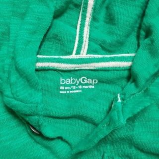 ベビーギャップ(babyGAP)の薄手パーカー80  babygap(カーディガン/ボレロ)