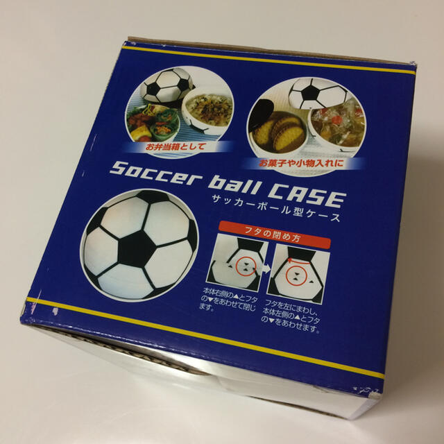 新品　サッカーボール　お弁当箱 インテリア/住まい/日用品のキッチン/食器(弁当用品)の商品写真