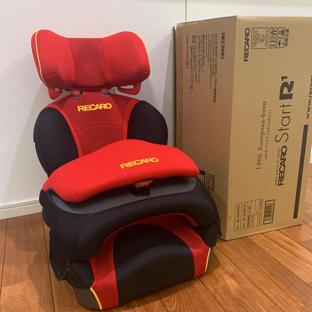 送料込　RECARO ジュニアシート  アールワン  レカロ チャイルドシート