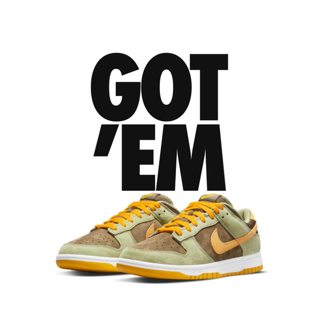 NIKE DUNK LOW DUSTY OLIVE  新品 27.0cm