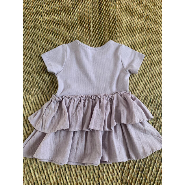 しまむら(シマムラ)のしまむら　チュニックTシャツ キッズ/ベビー/マタニティのキッズ服女の子用(90cm~)(Tシャツ/カットソー)の商品写真