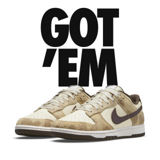 ナイキ(NIKE)のDUNK LOW PRM ANIMAL PACK "GIRAFFE PRINT"(スニーカー)