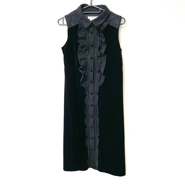 ルネ サイズ34 S レディース美品 - 黒 レディース ワンピース