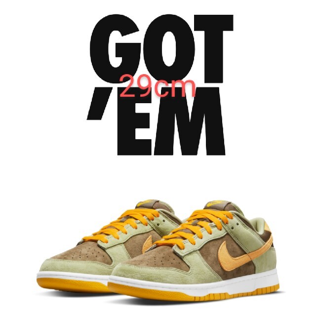 NIKE DUNK LOW  Dusty Olive　29cm