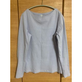 ユニクロ(UNIQLO)のユニクロリブトップス(カットソー(長袖/七分))