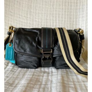 コーチ(COACH)のCOACH 黒ショルダーバッグ(ショルダーバッグ)