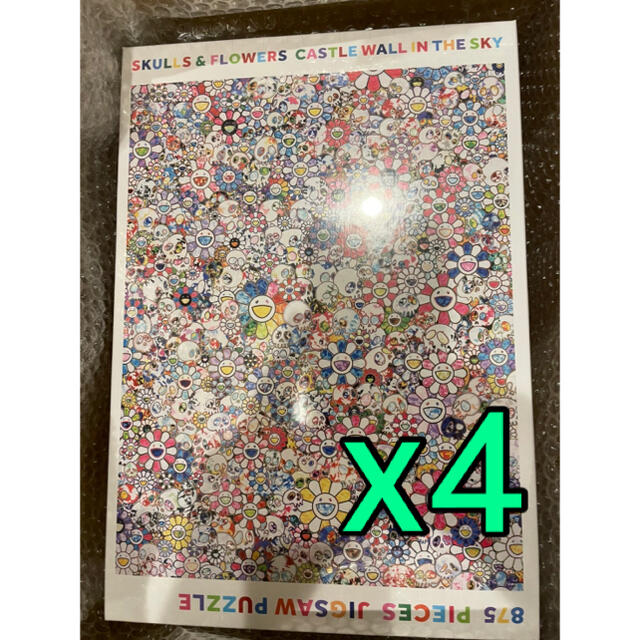 Jigsaw Puzzle SKULLS & FLOWERS 村上隆 パズル | acquiredby.co