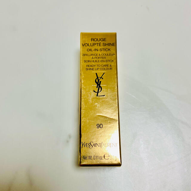 Yves Saint Laurent Beaute(イヴサンローランボーテ)のイヴサンローランルージュヴォリュプテシャイン#90プラムチュニック3.2g コスメ/美容のベースメイク/化粧品(口紅)の商品写真