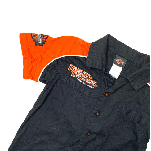Harley Davidson(ハーレーダビッドソン)の110cm Harley-Davidson shirt キッズ/ベビー/マタニティのキッズ服男の子用(90cm~)(Tシャツ/カットソー)の商品写真