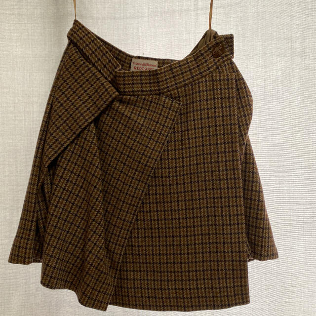Vivienne Westwood(ヴィヴィアンウエストウッド)のヴィヴィアン　チェックミニスカート レディースのスカート(ミニスカート)の商品写真