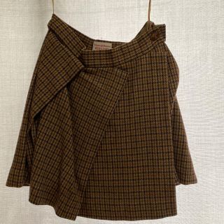 ヴィヴィアンウエストウッド(Vivienne Westwood)のヴィヴィアン　チェックミニスカート(ミニスカート)