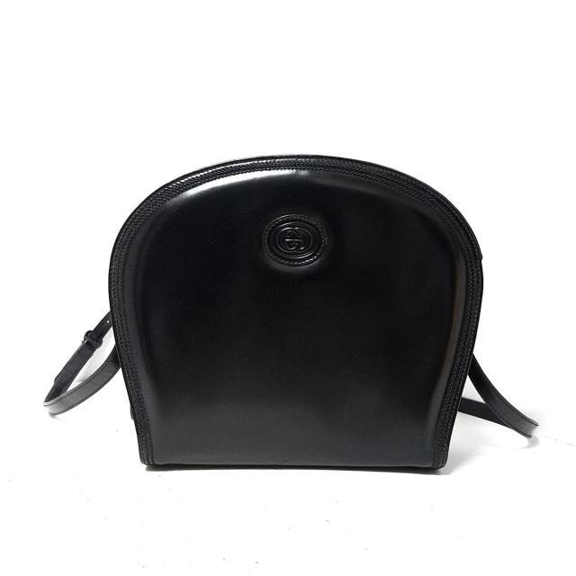 GUCCI - GUCCI(グッチ) オールドグッチ 黒 レザー