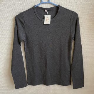 ユニクロ(UNIQLO)のユニクロ クルーネックTシャツ(長袖)M(Tシャツ(長袖/七分))