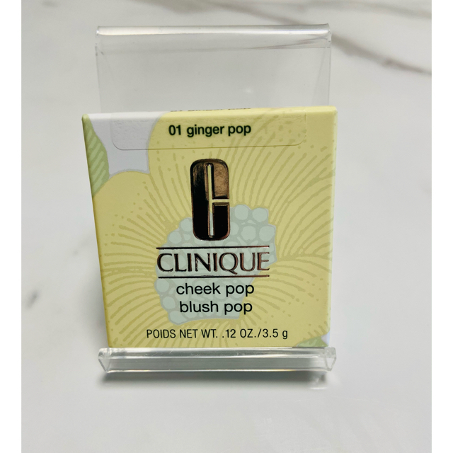 CLINIQUE(クリニーク)のチーク ポップ 3.5g 01 ジンジャーポップ クリニーク ／CLINIQUE コスメ/美容のベースメイク/化粧品(チーク)の商品写真