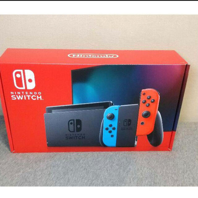 任天堂【新品未開封】Switch 任天堂 スイッチ 本体 ネオンレッド/ネオンブルー