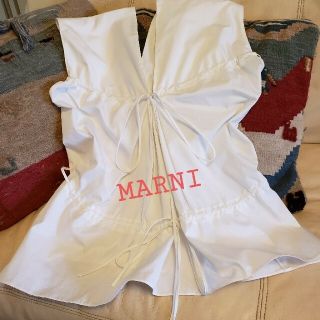 マルニ(Marni)のMARNI ブラウス 100%コットン(シャツ/ブラウス(半袖/袖なし))