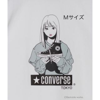 コンバース(CONVERSE)のCONVERSE Backside works. 履かないの？ TシャツＭサイズ(Tシャツ/カットソー(半袖/袖なし))