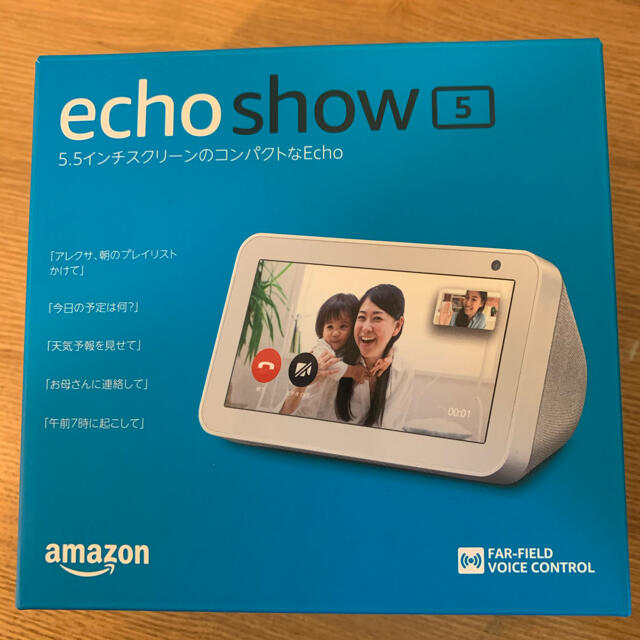 ECHO(エコー)のAmazon echoshow5  alexa スマホ/家電/カメラのオーディオ機器(スピーカー)の商品写真