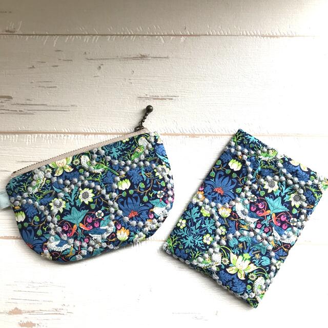 ハンドメイド ミナペルホネン 小さなポーチとティッシュカバーセット 専用